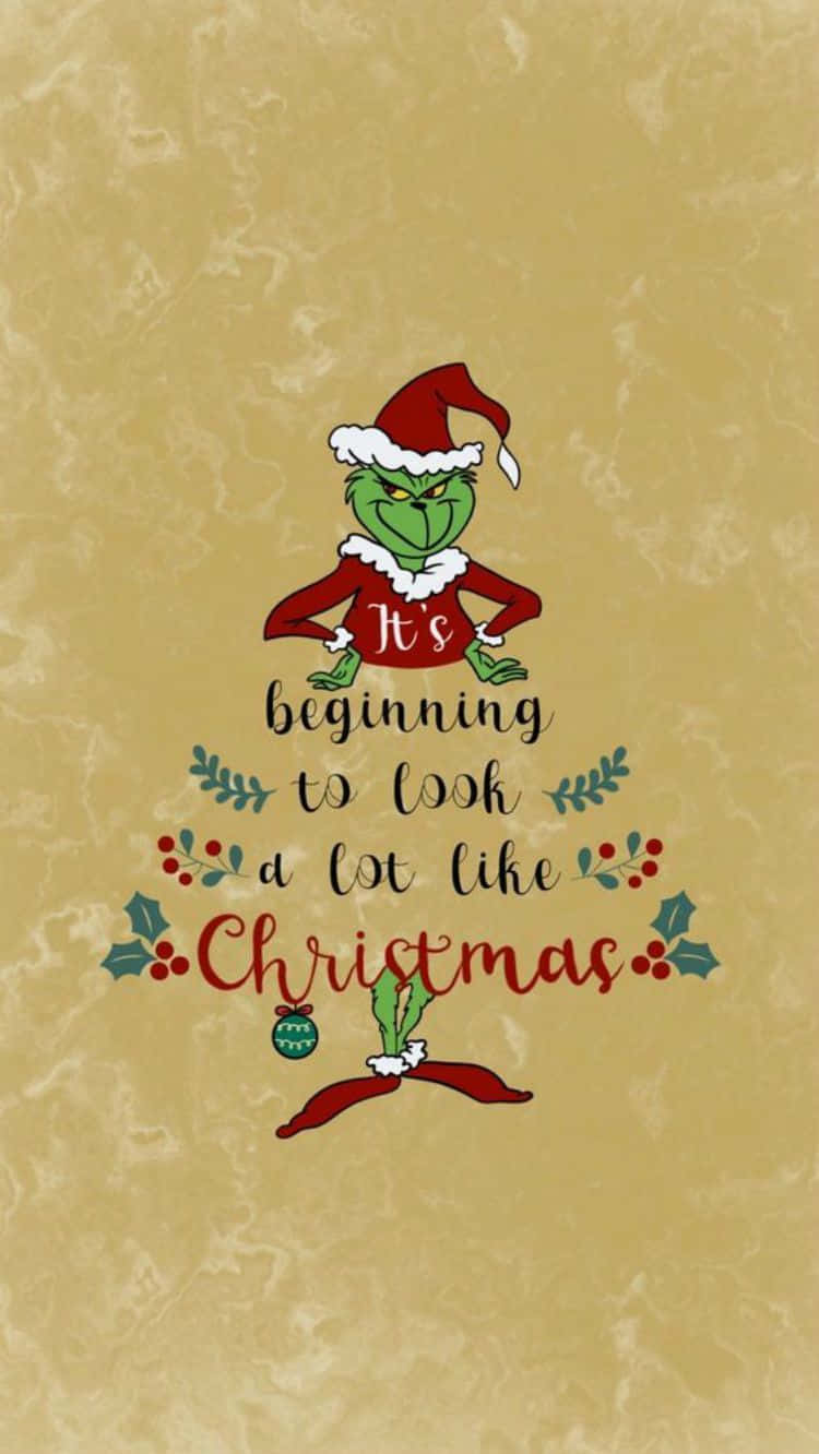 Get Your Christmas Cheer On With This Hilariously Festive Iphone! Background