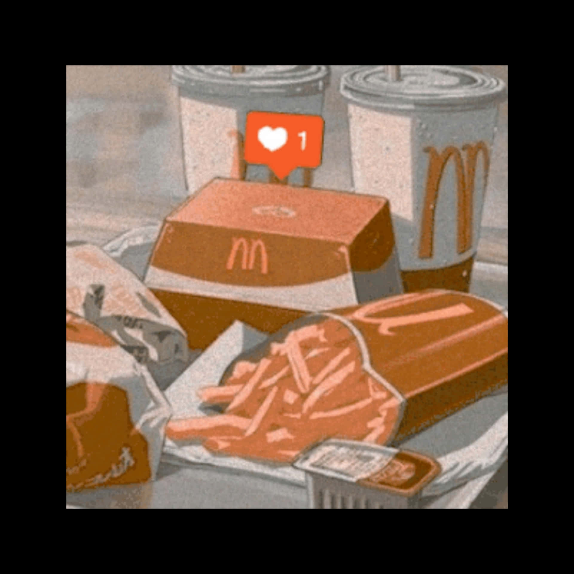 Get Your Craving For Comfort Food And Aesthetics With Mcdonald's Background