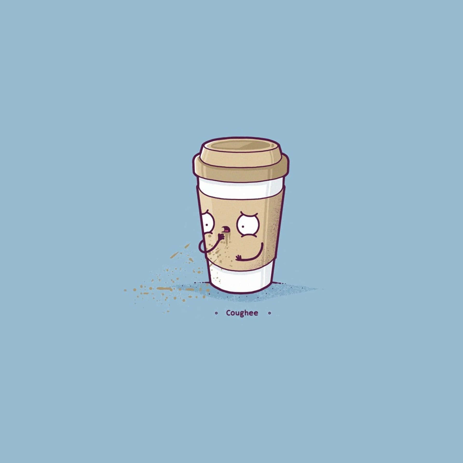 Get Your Daily Dose Of Caffeine With This #cute Coffee! Background