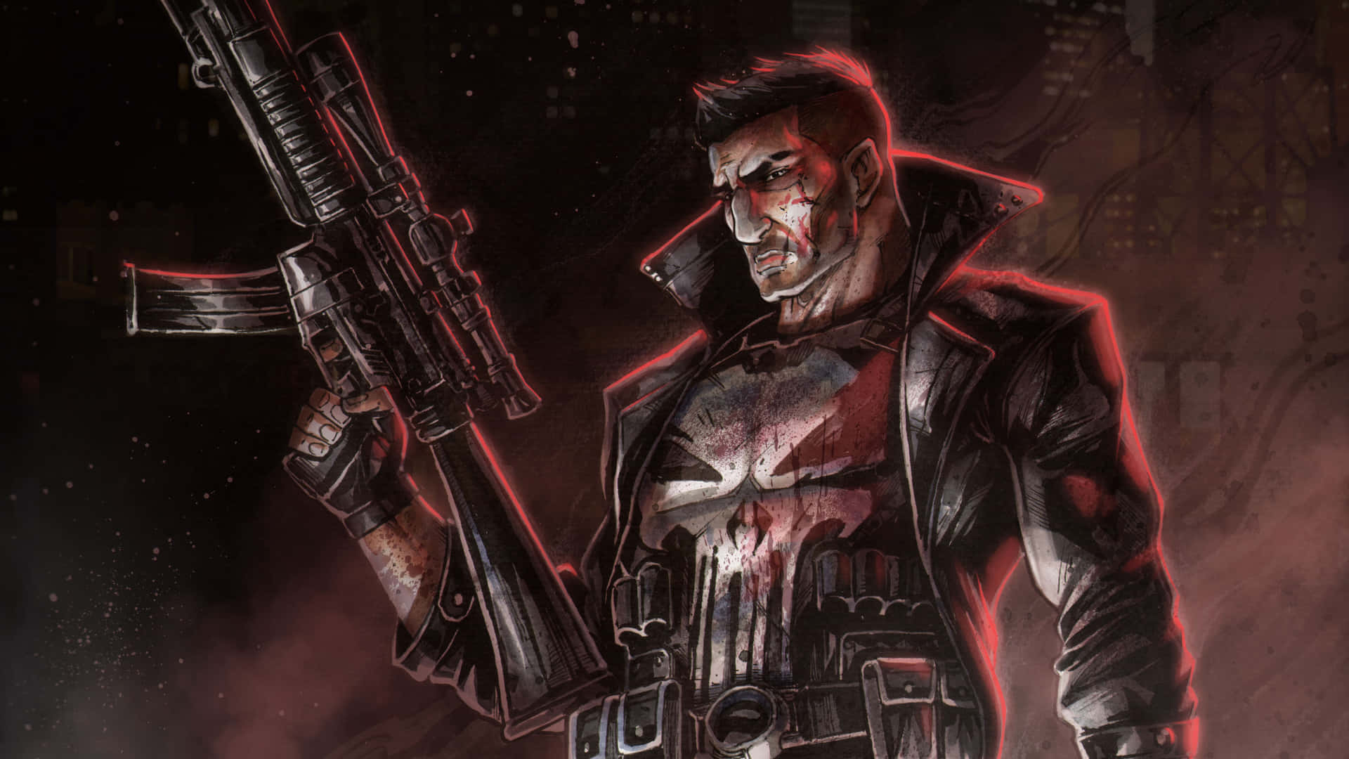 Get Your Desktop Ready With The Punisher! Background