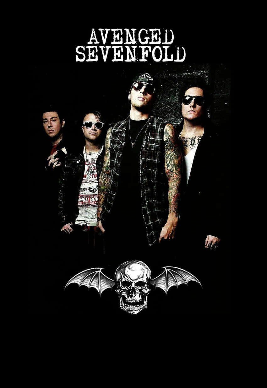Get Your Favorite Avenger Sevenfold Cover On Your Iphone Background
