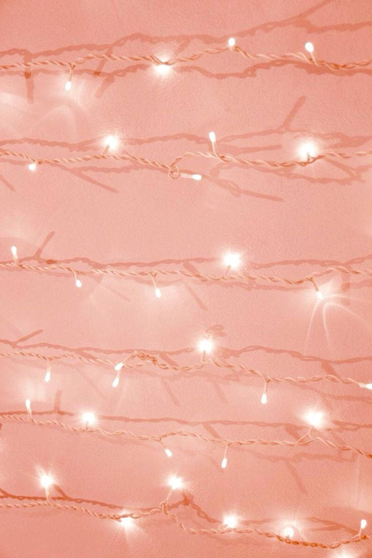 Get Your Festive Spirit Ready For The Holidays With This Beautiful Christmas Lights Iphone Wallpaper Background