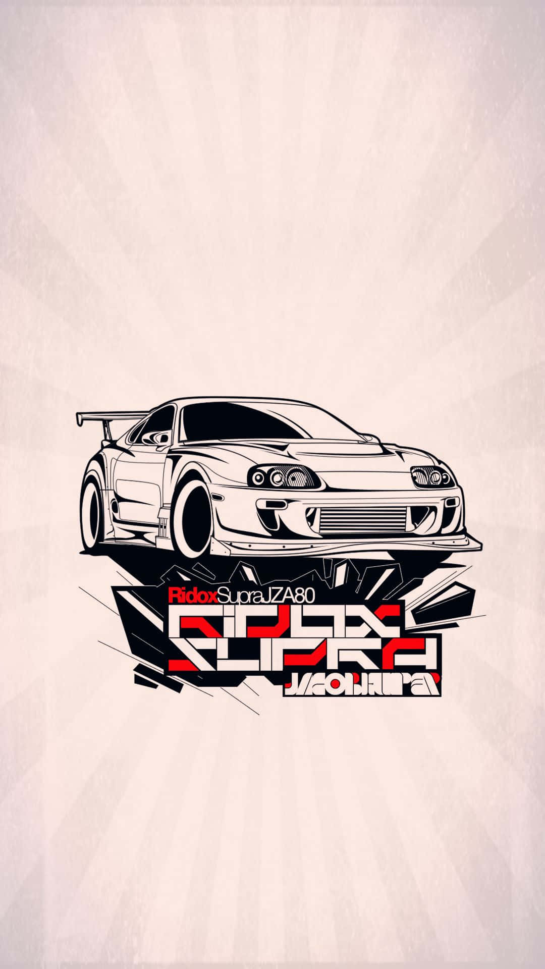 Get Your Fix Of Japanese Racing Style With Jdm Art Background