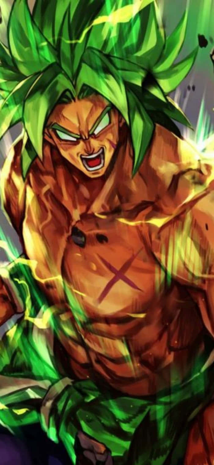 Get Your Hands On The Incredible Broly Iphone Background