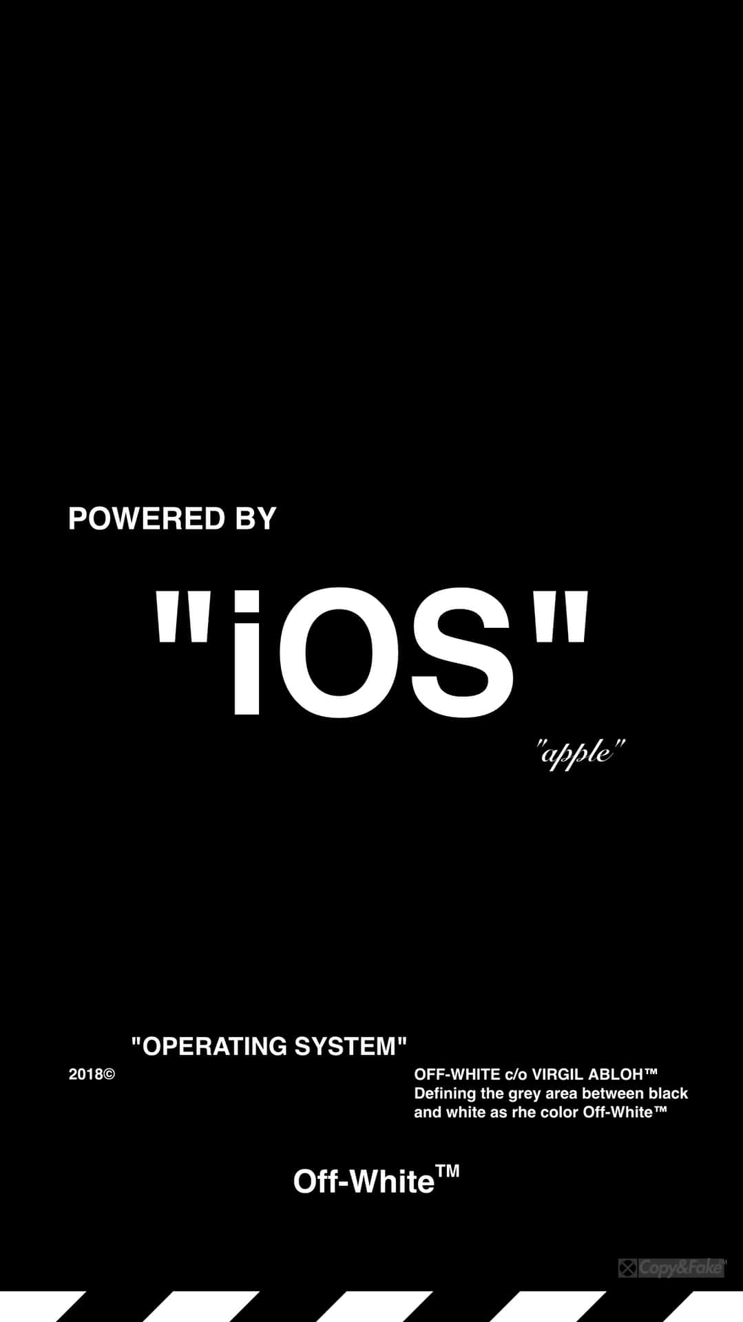 Get Your Hands On The Latest Off White Ipad! Background