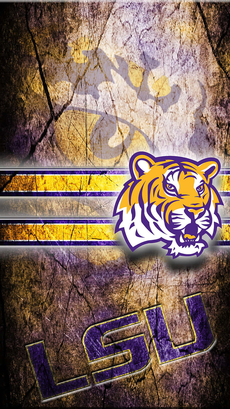 Get Your Lsu Pride On With This Official Lsu Iphone. Background