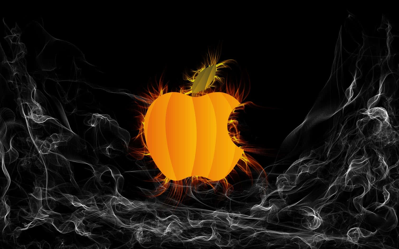 Get Your Macbook Dressed Up For Halloween! Background