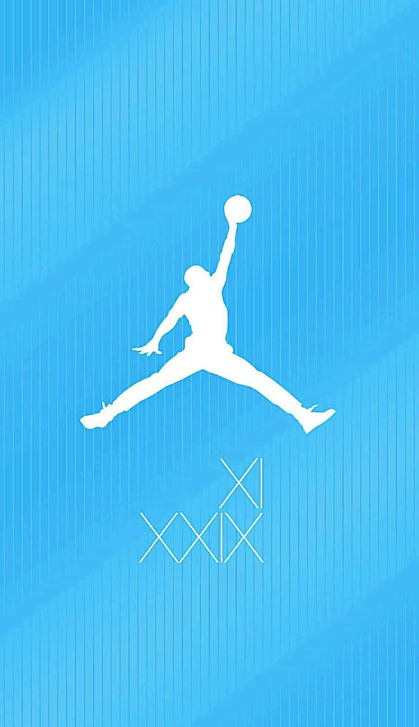 Get Your Magenta Jordan Logo Phone Today Background