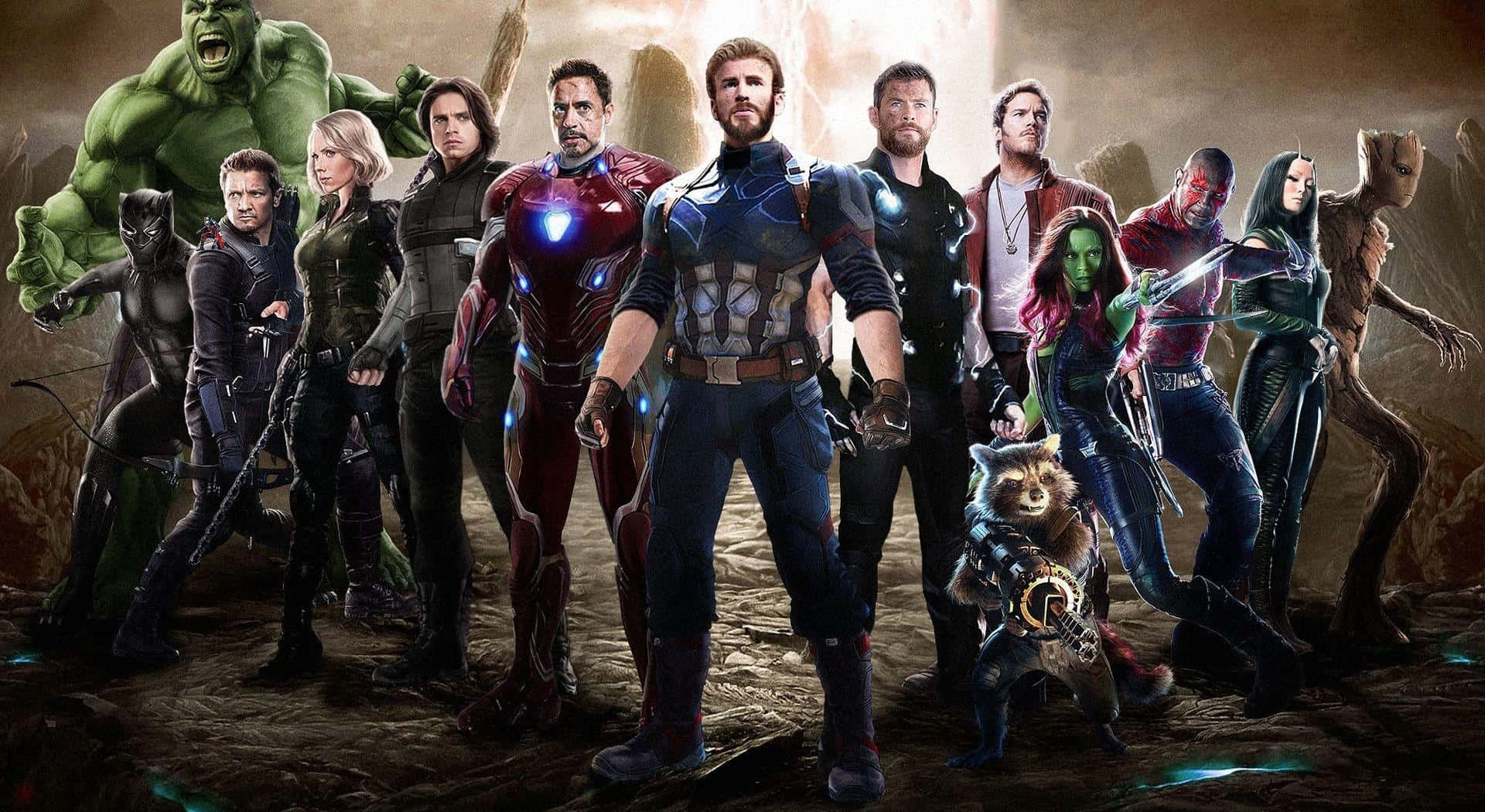 Get Your Marvel Fan Fix By Owning An Avengers Laptop. Background