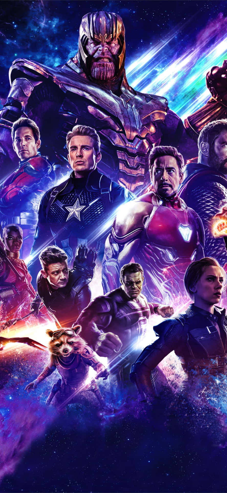 Get Your New Iphone With The Avengers Endgame Theme Now Background