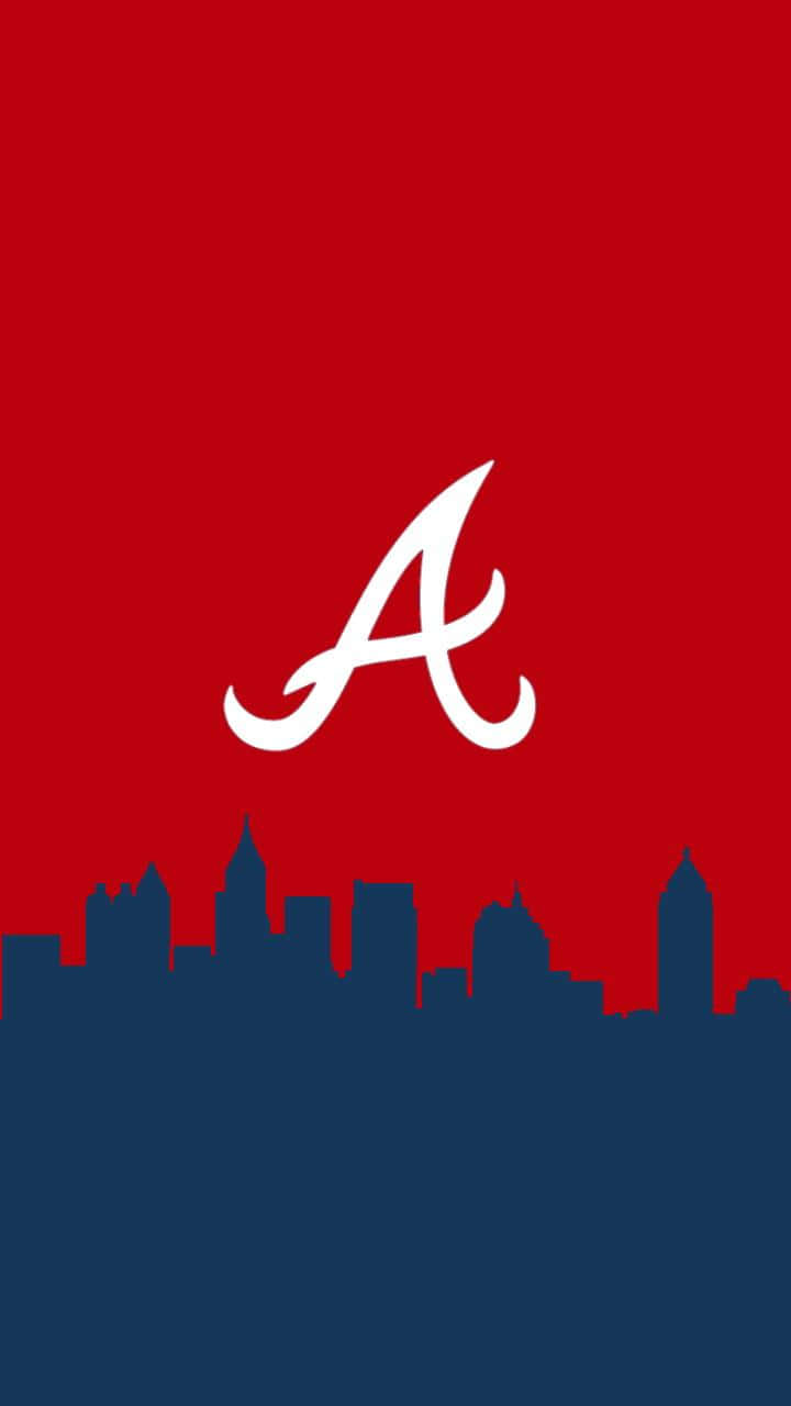 Get Your Official Atlanta Braves App On Your Iphone Background