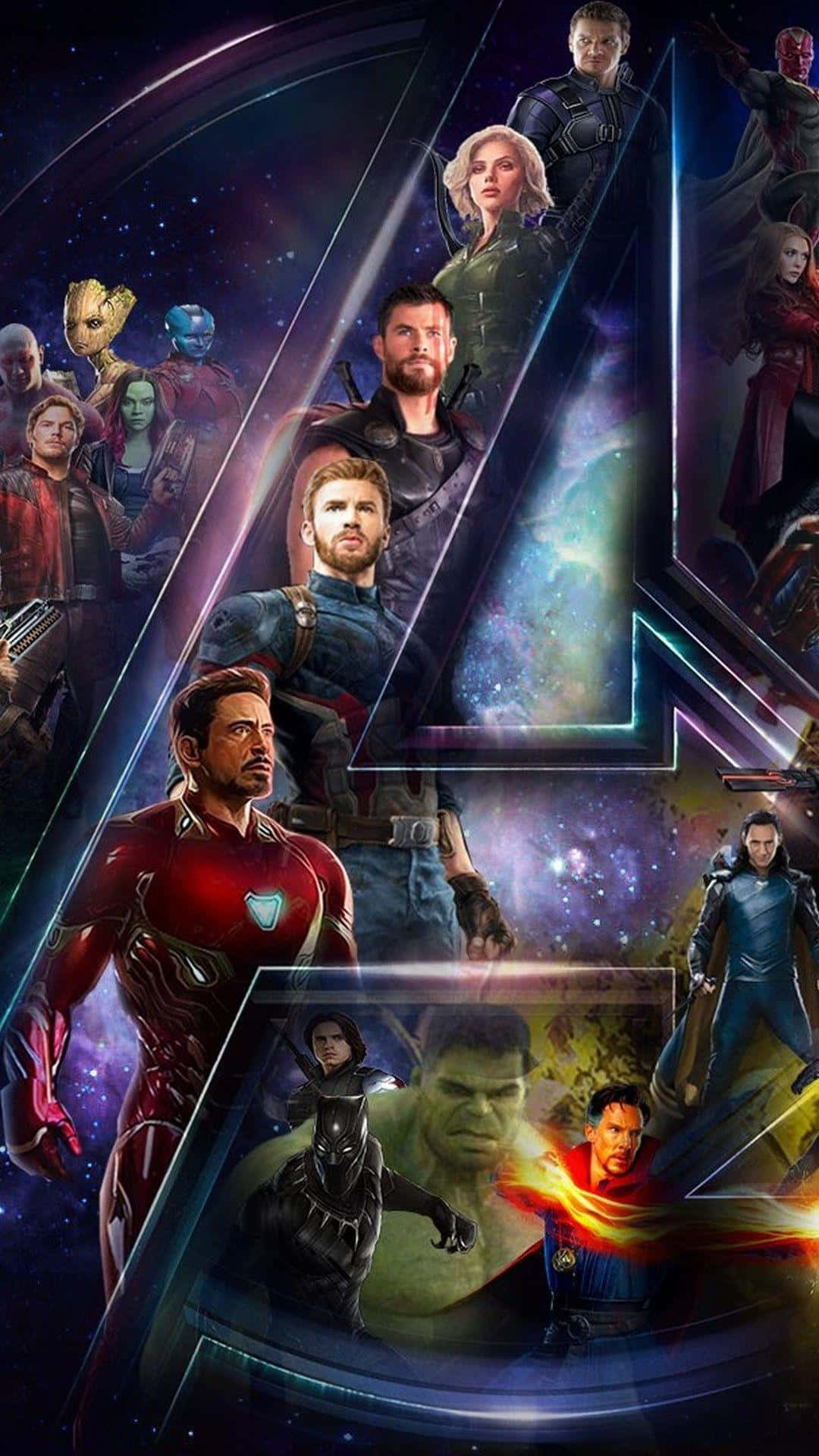 Get Your Superhero Fix With Avengers: Endgame On Your Iphone! Background