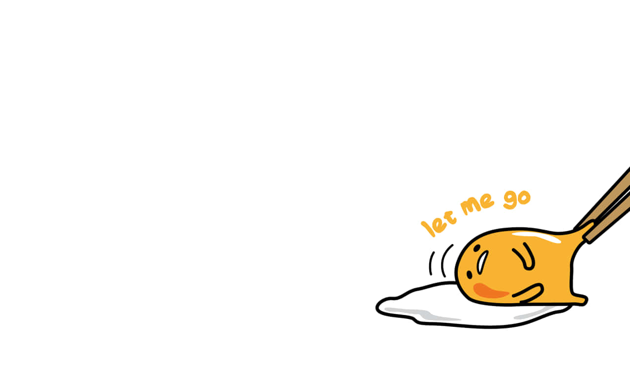 Get Your Work Done With Gudetama Computer Background