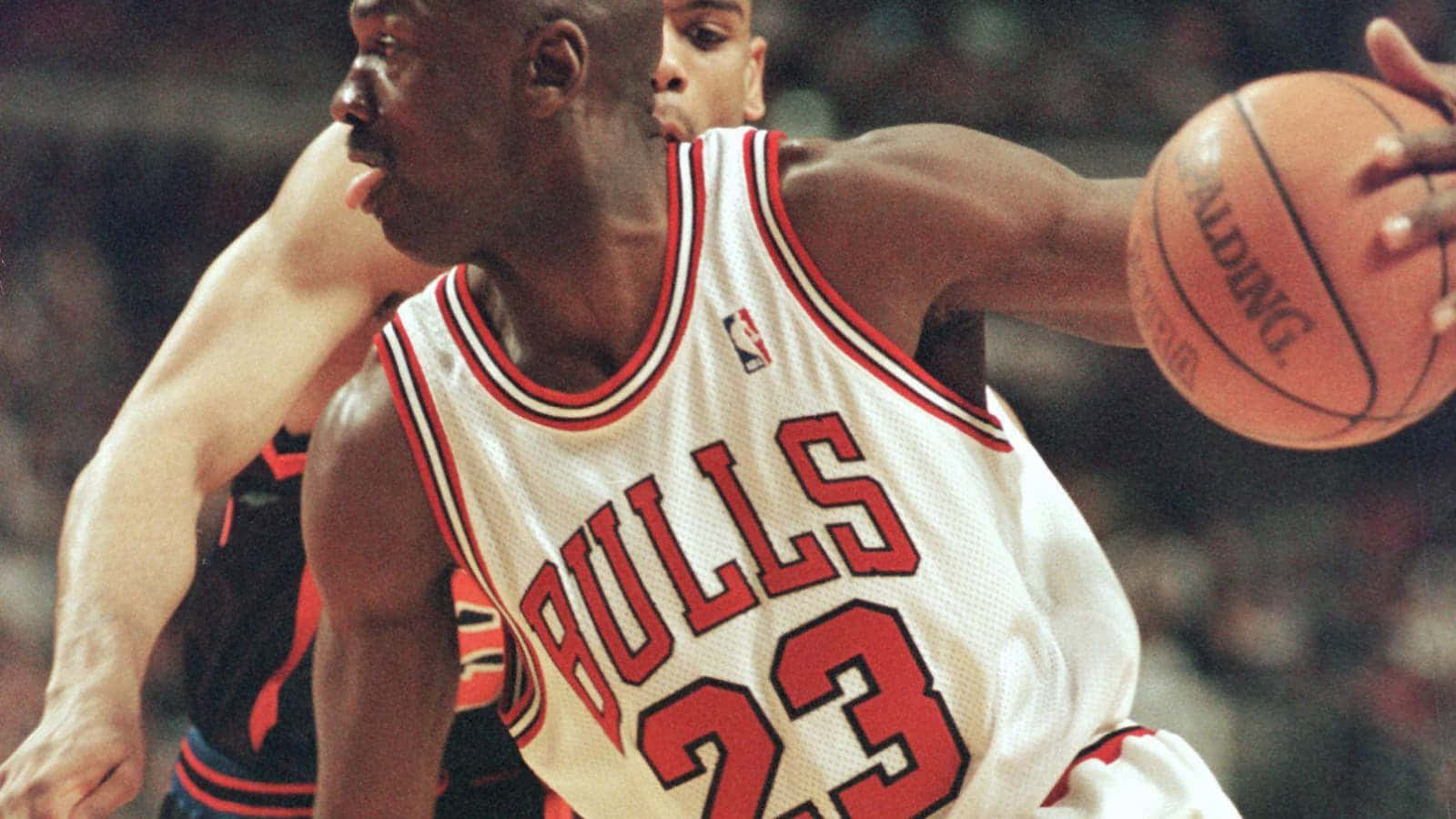 Get Yourself Iconic Nba Player Michael Jordan Jersey Background
