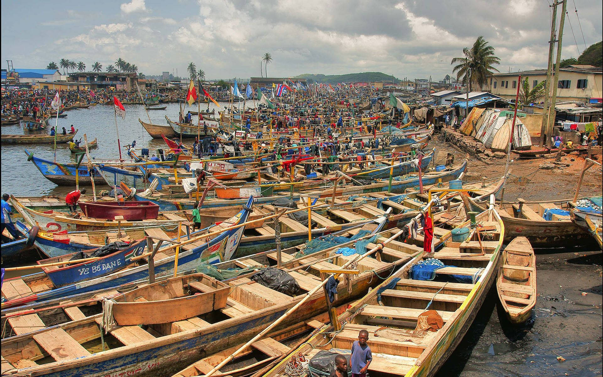 Ghana Fishing Boats