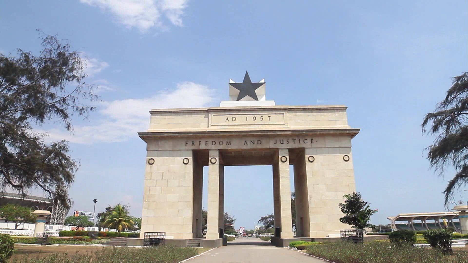 Ghana Independence Arch Background
