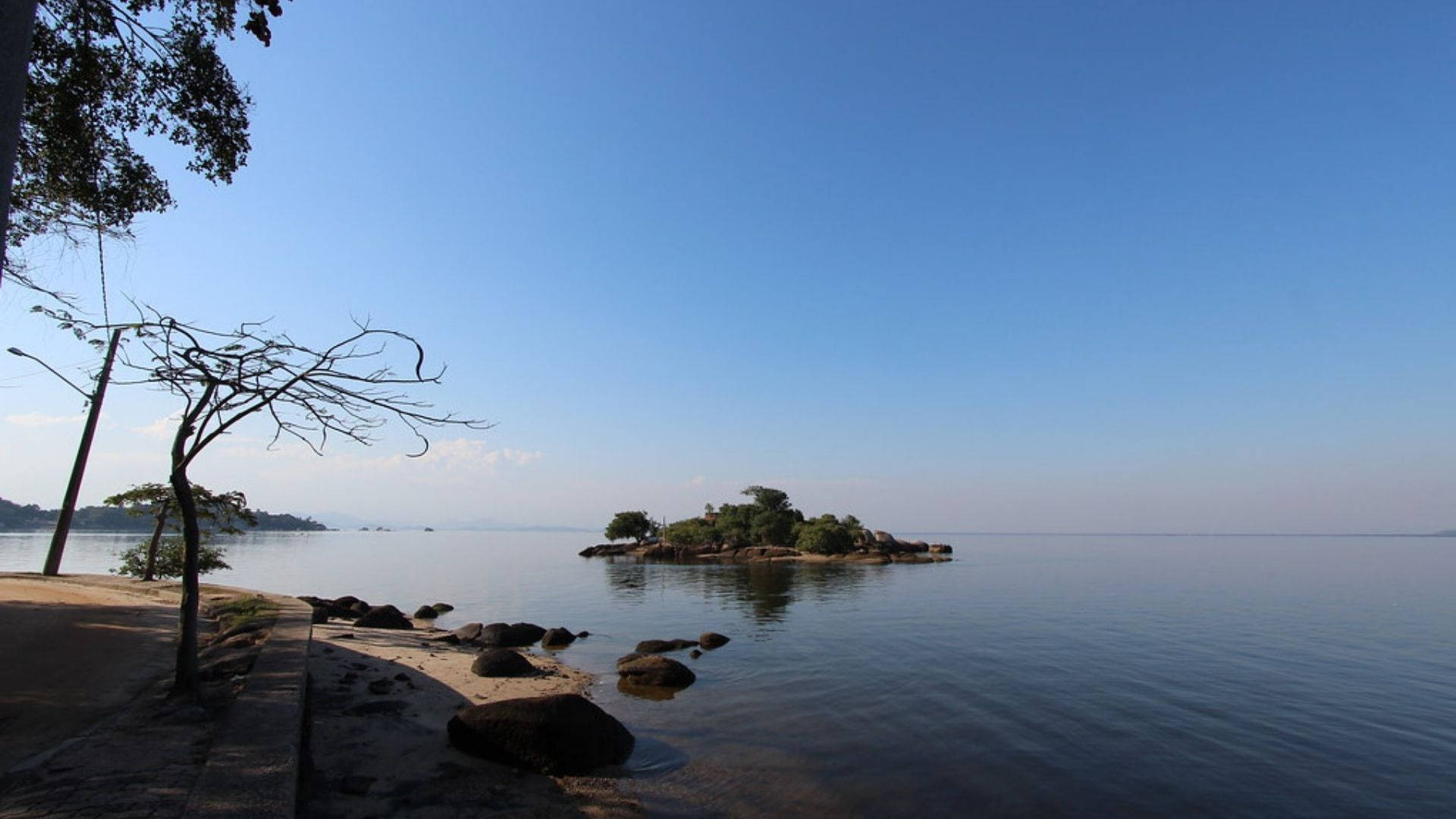 Ghana Lake Volta Background