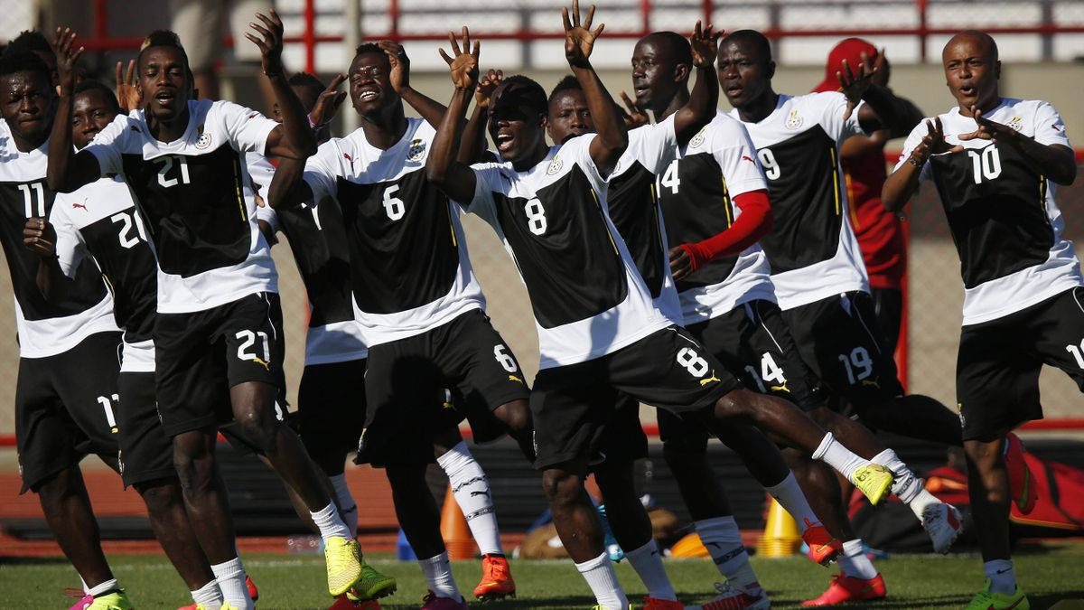 Ghana National Football Team Dancing Background