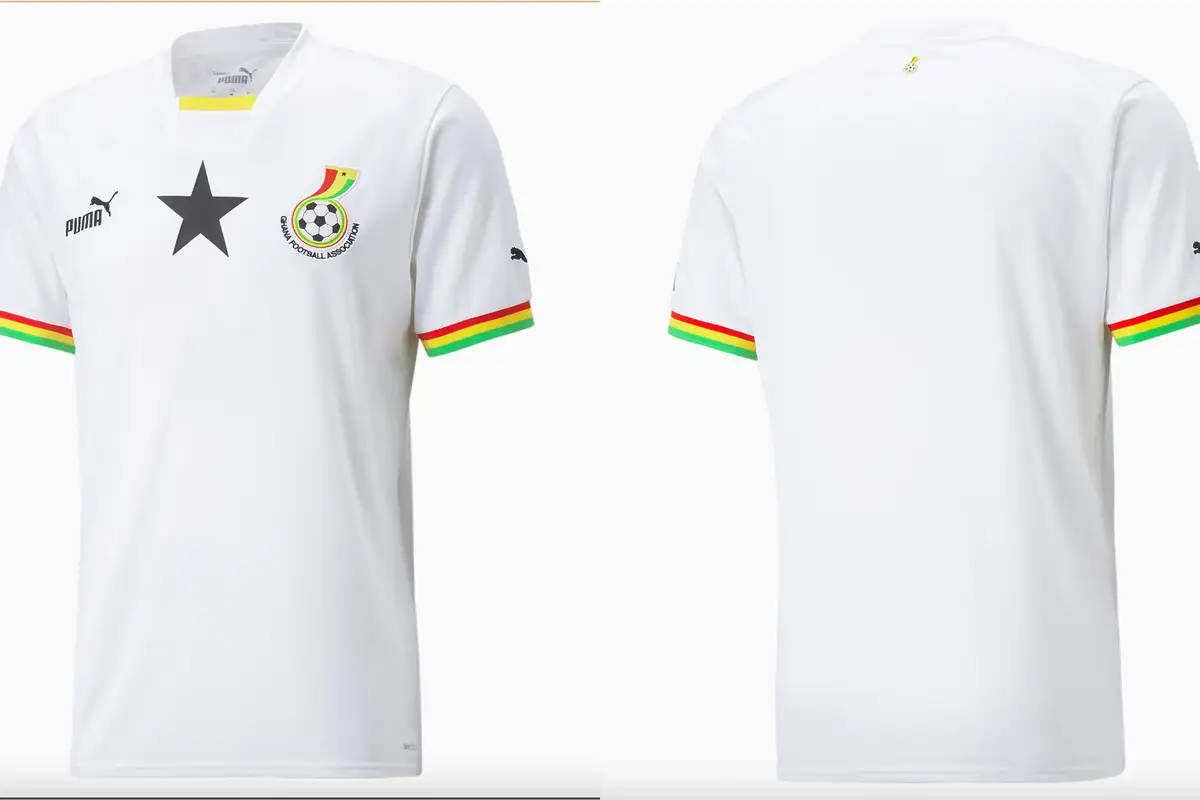 Ghana National Football Team Jersey Background