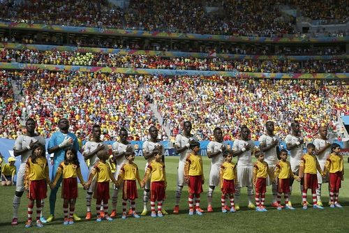 Ghana National Football Team Singing Background