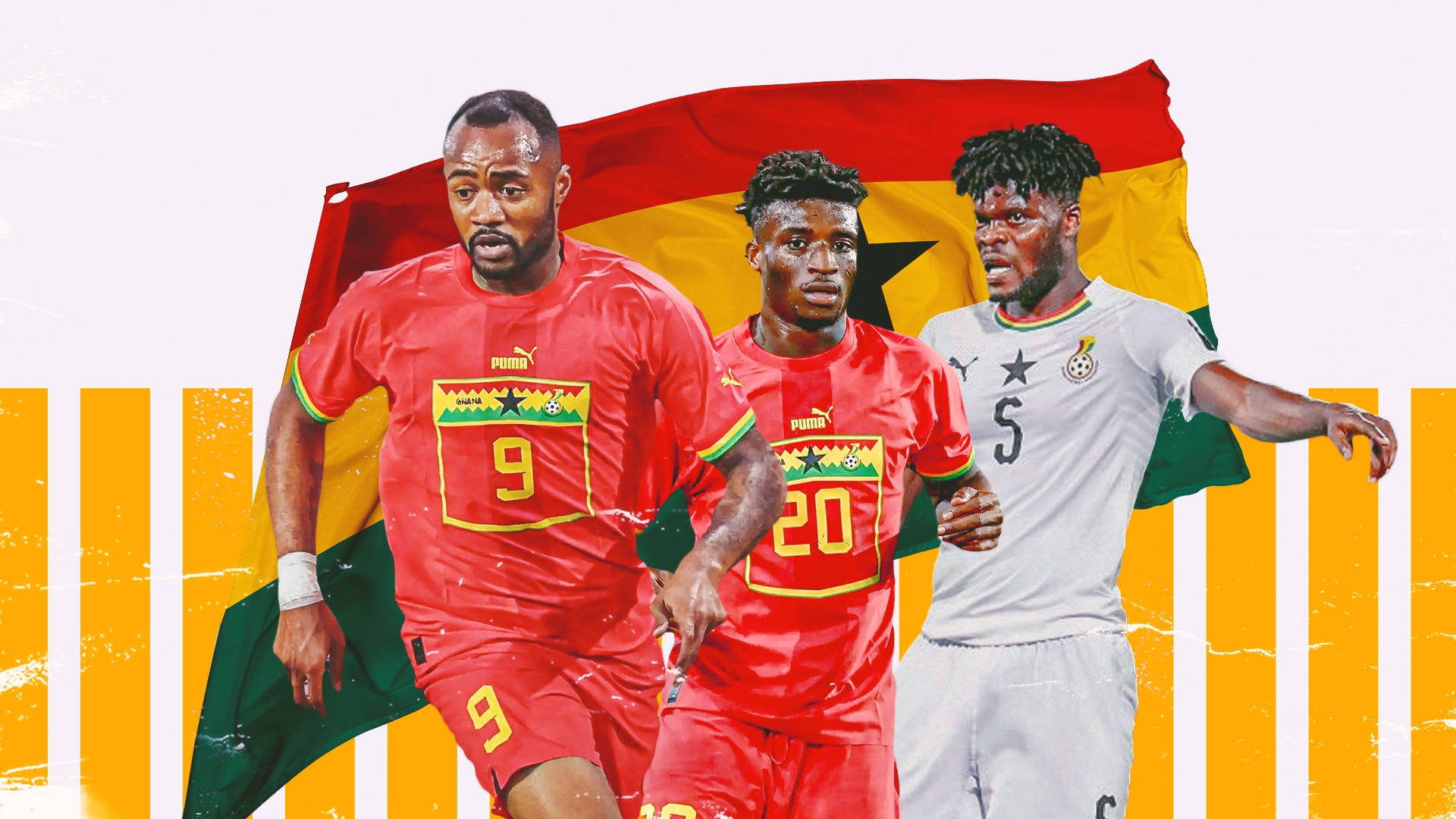 Ghana National Football Team Standard Bearers Background