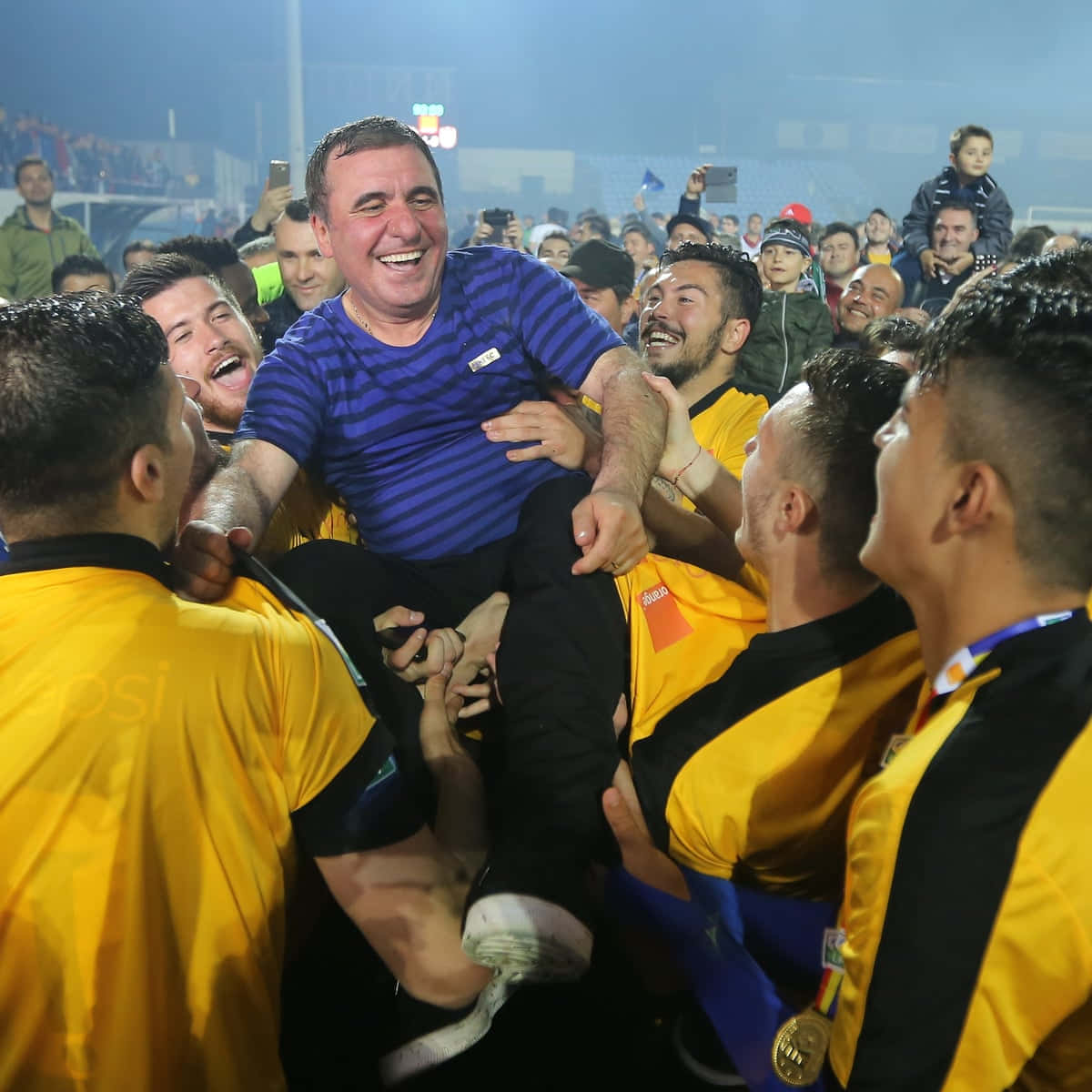 Gheorghe Hagi And Liga 1 Team Background