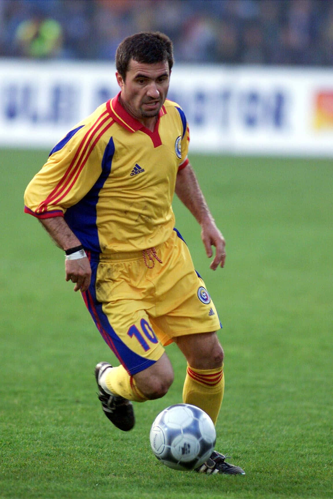 Gheorghe Hagi Euro 2000 Qualifier Match Background