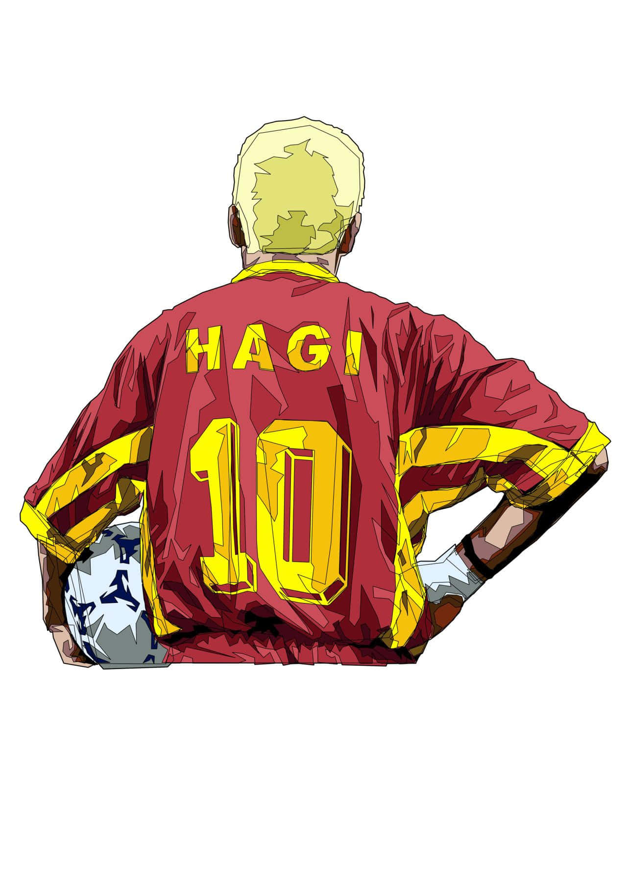 Gheorghe Hagi Turkey Jersey Vector Art