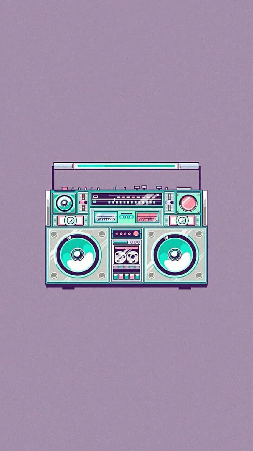 Ghetto Boombox Radio Digital Art