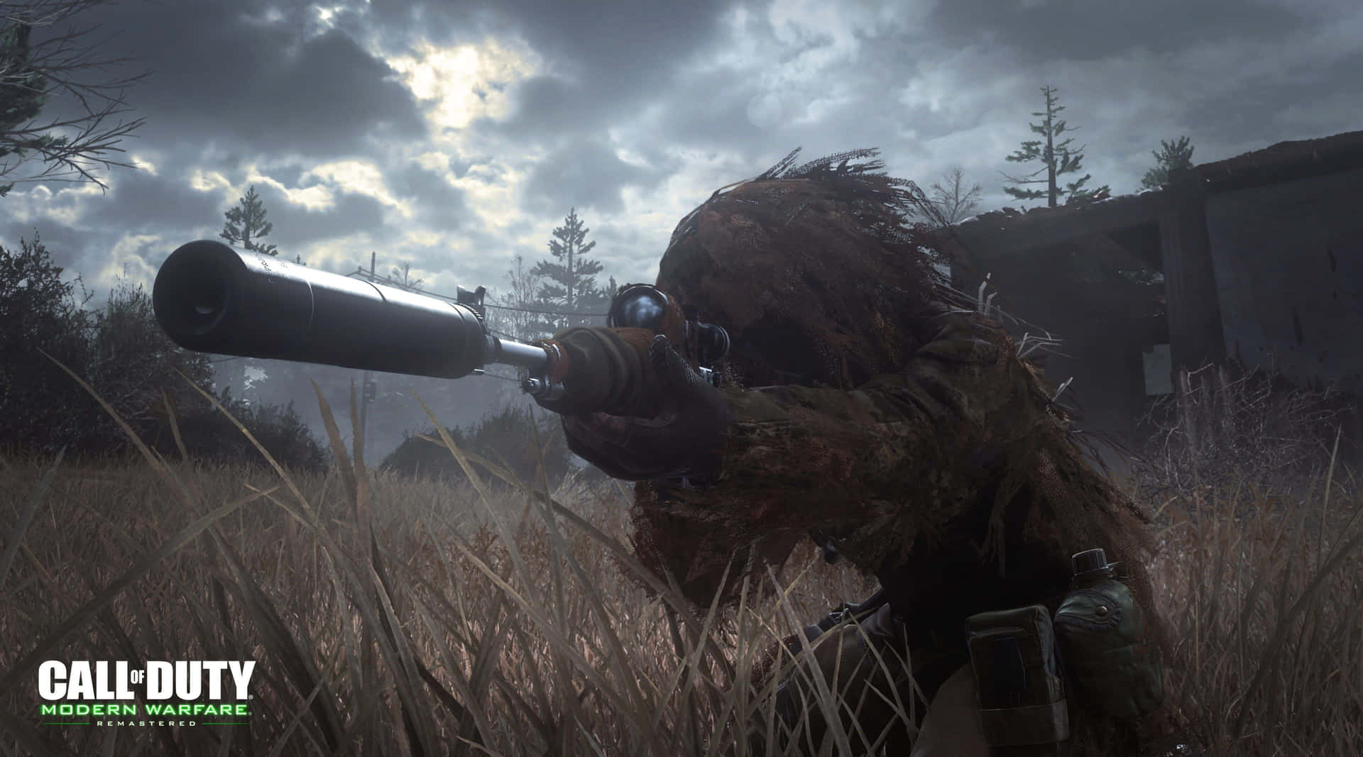 Ghillie Suit Call Of Duty Modern Warfare Hd Background