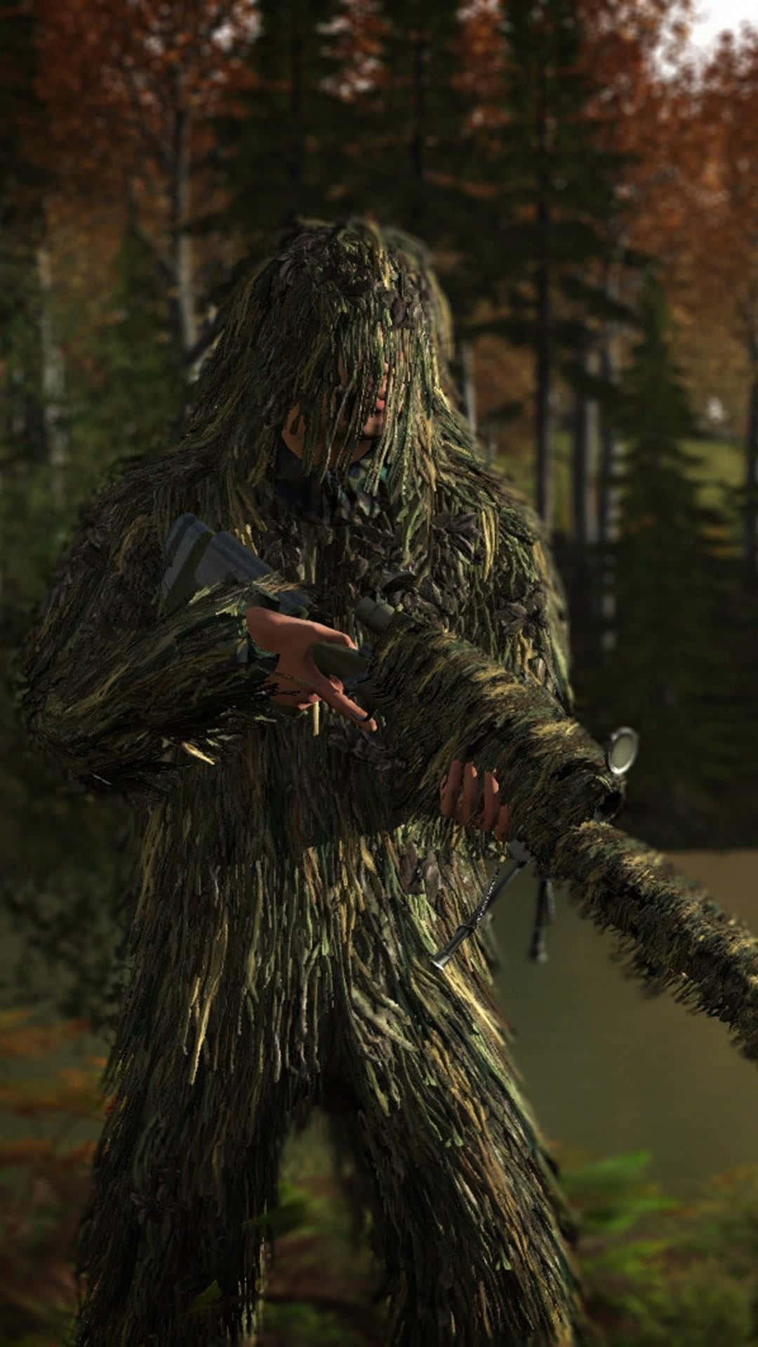 Ghillie Suit Pubg Iphone Background