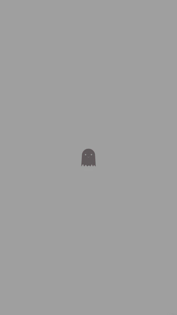 Ghost Art Simple Phone Background