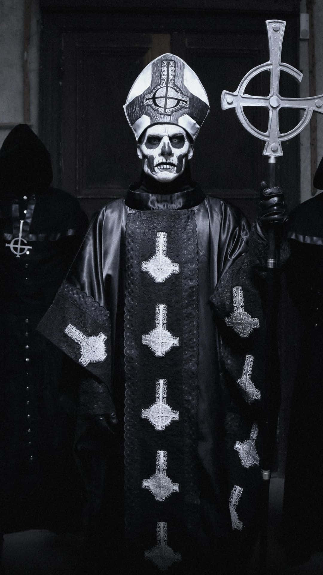 Ghost Band In Live Performance Background
