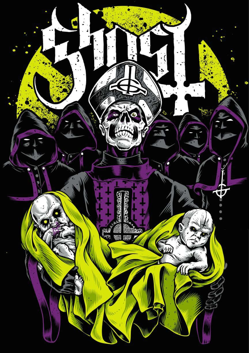Ghost Band Performing Live Background