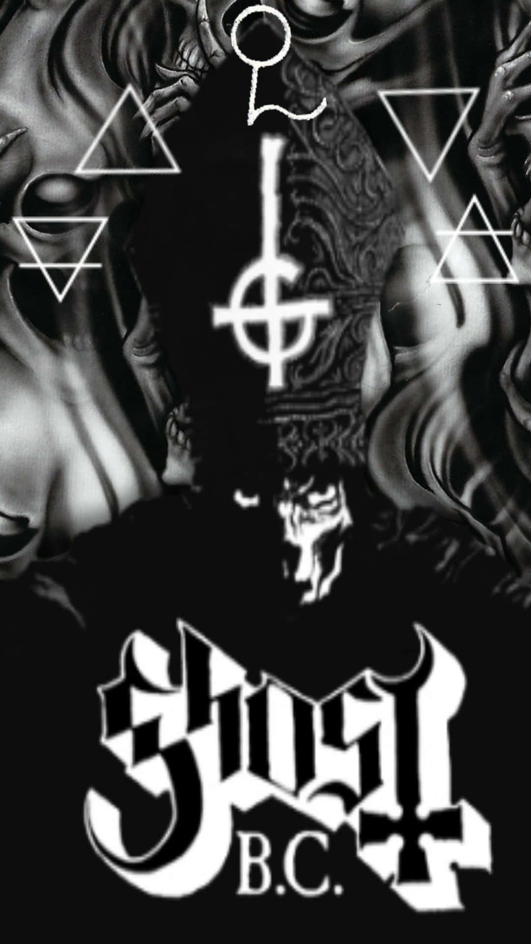 Ghost Band Symbols Papa Nihil Background