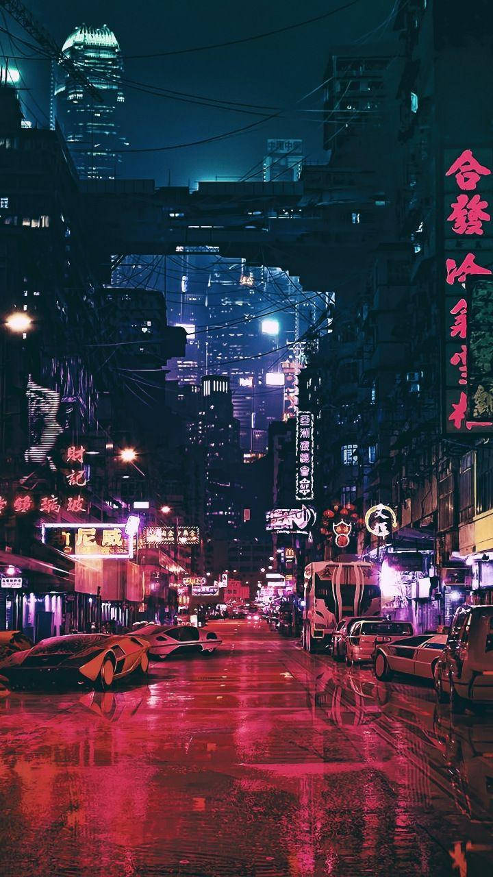 Ghost In The Shell Aesthetic City