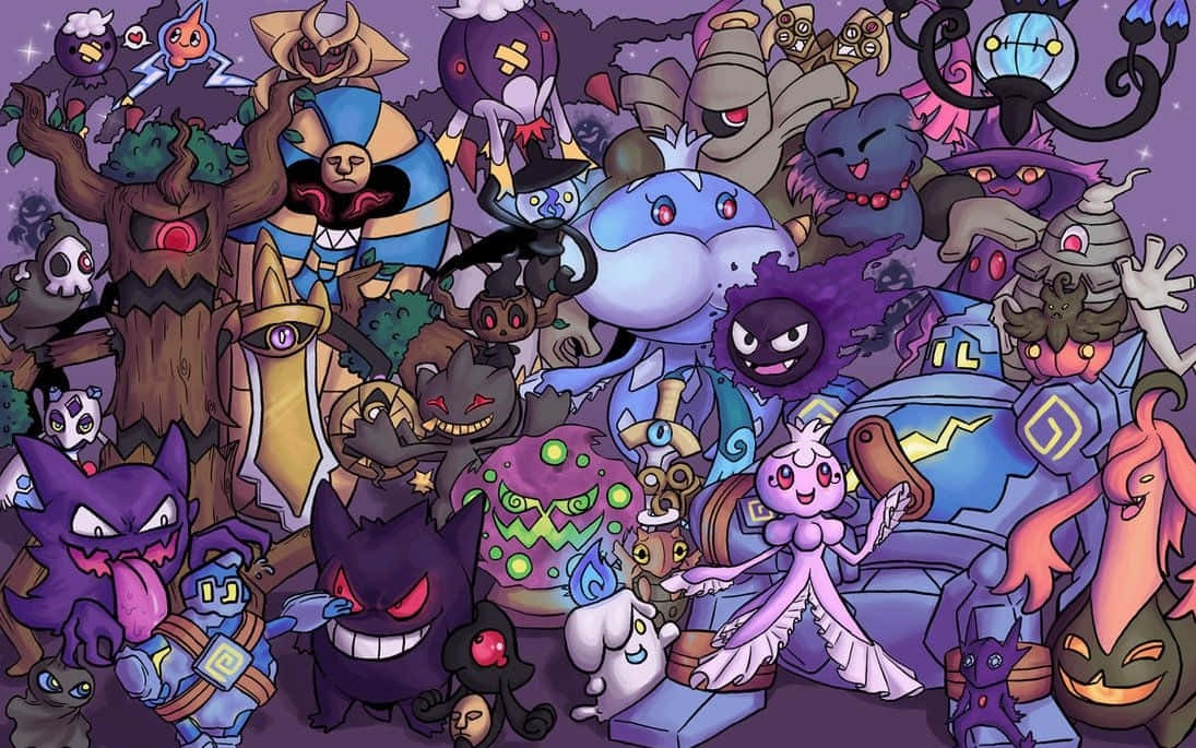 Ghost Pokemon 1095 X 685