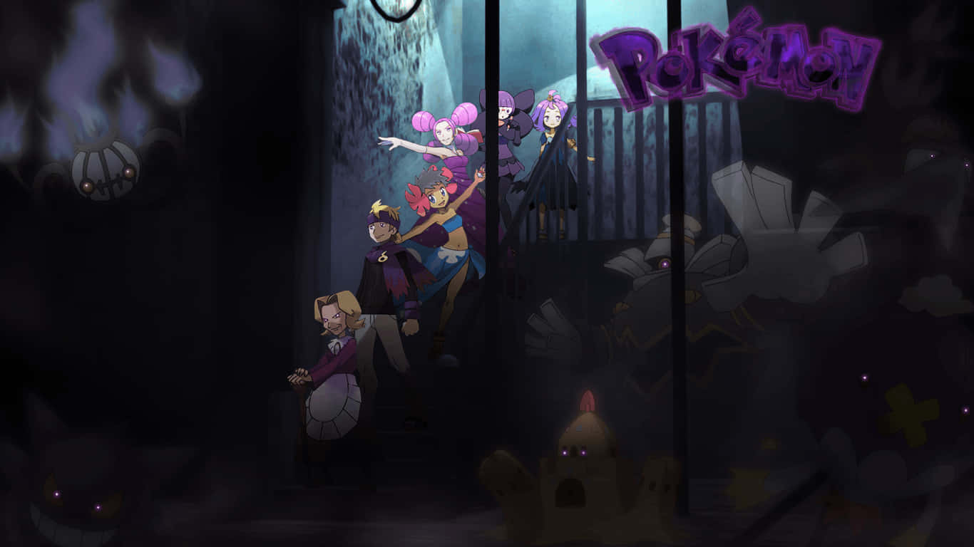 Ghost Pokemon Background