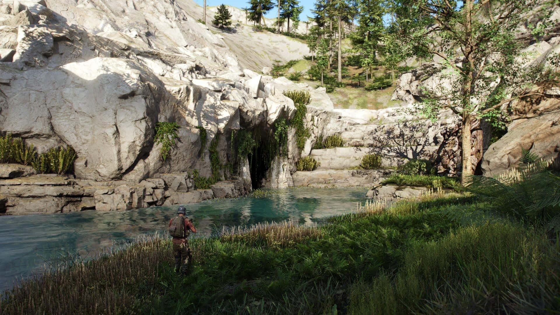 Ghost Recon River Background