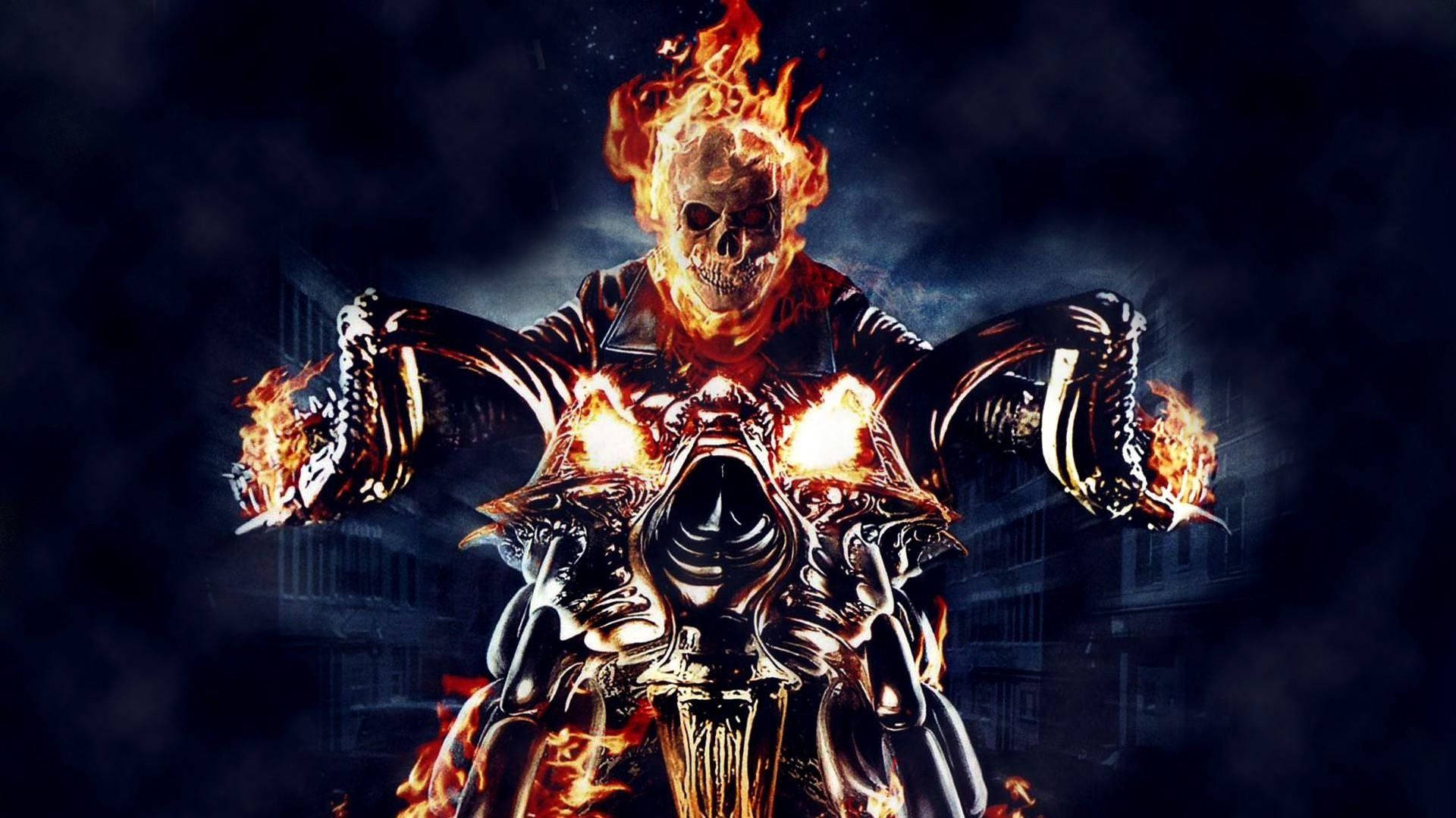 Ghost Rider Fan Art Background
