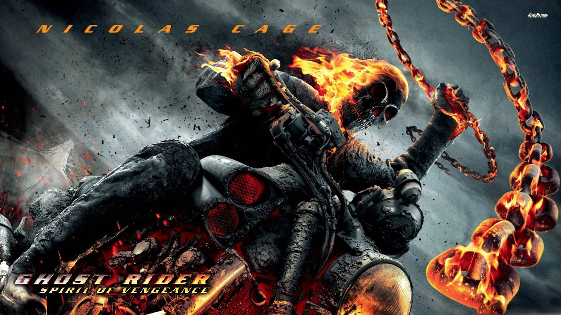Ghost Rider Spirit Of Vengeance Background