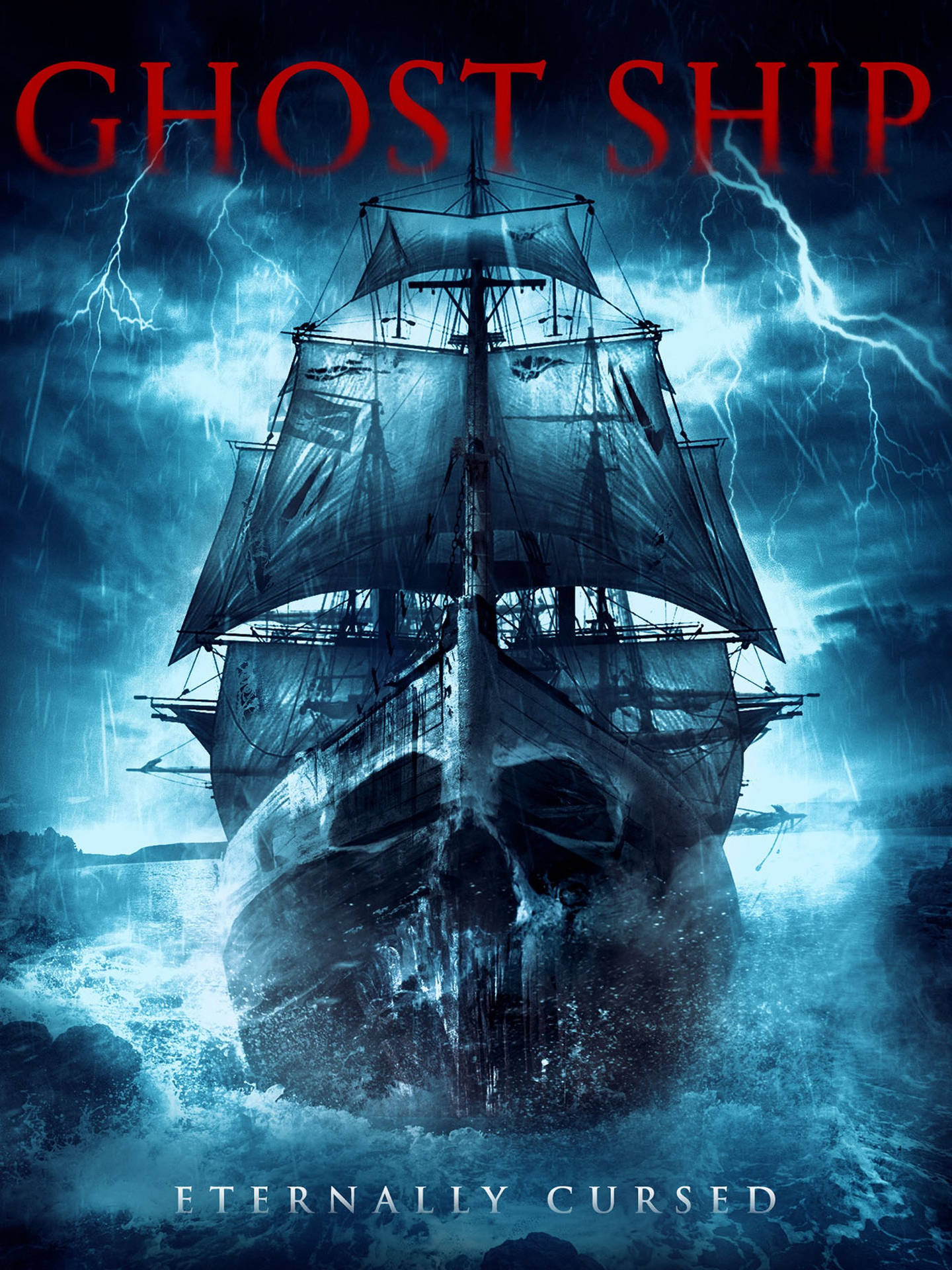 Ghost Ship Movie Poster Background