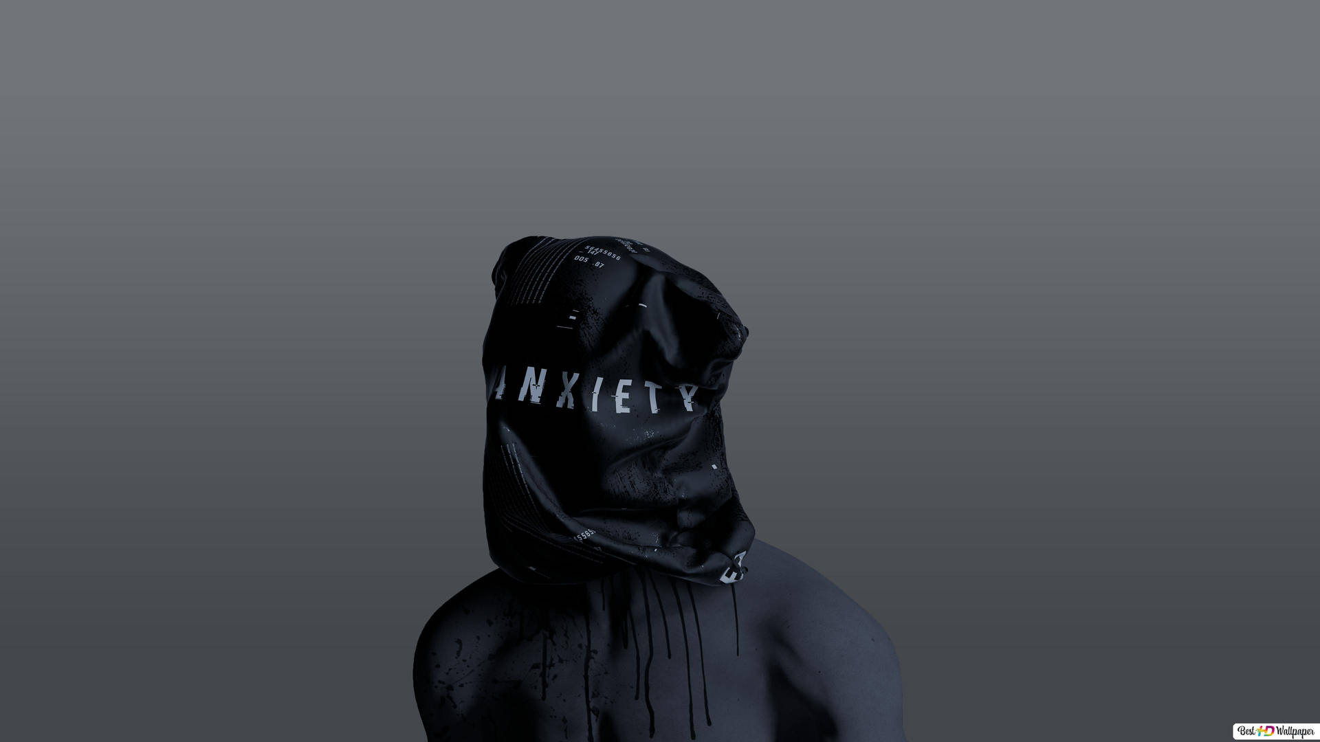 Ghostemane Anxiety Mask Background