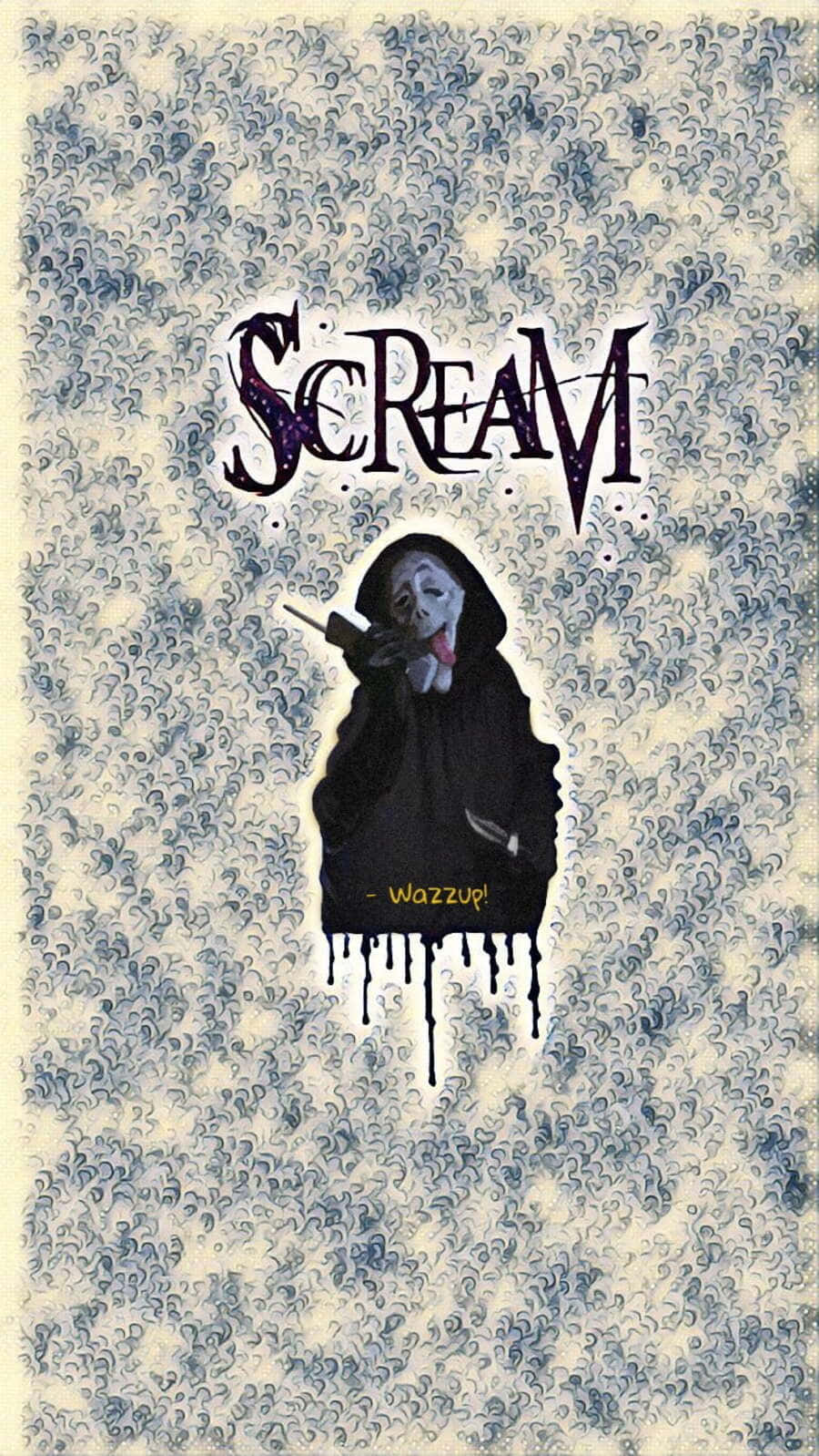 Ghostface Aesthetic: Haunting Meets Chic Background