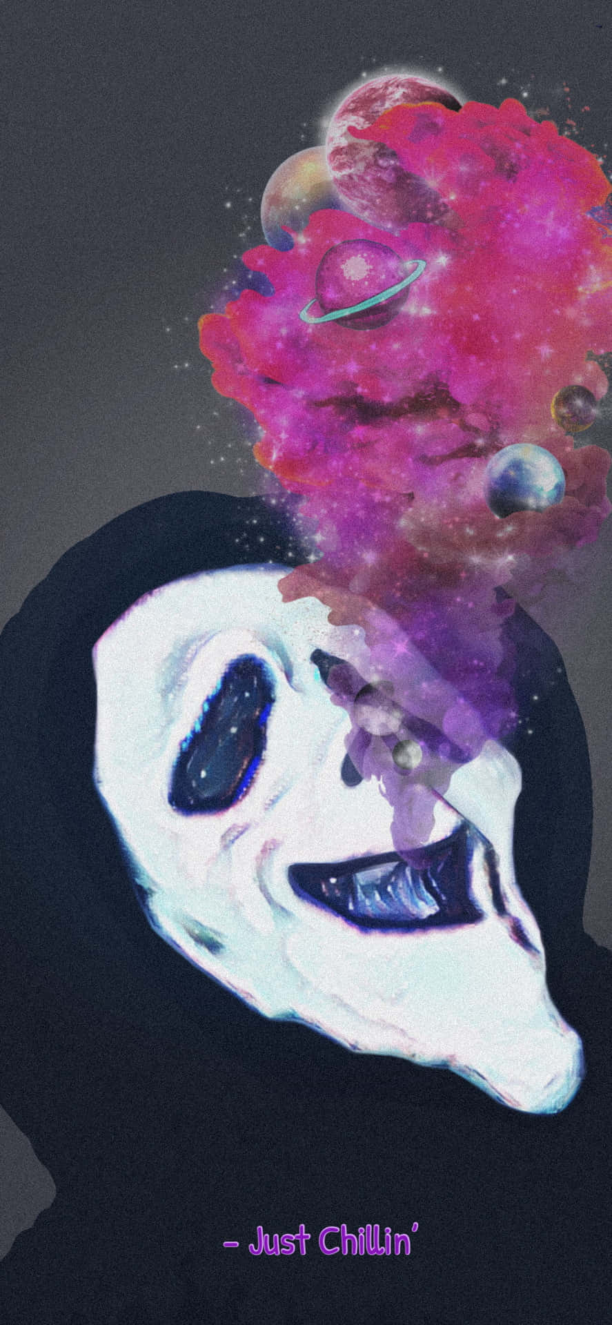Ghostface Aesthetic Vibes Background