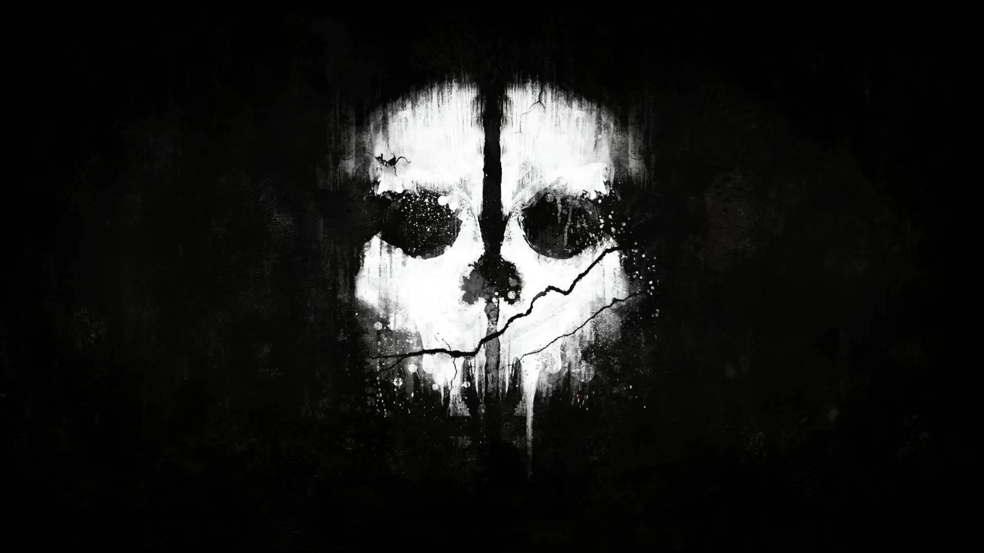 Ghostly Apparition: Call Of Duty Black Horror Background