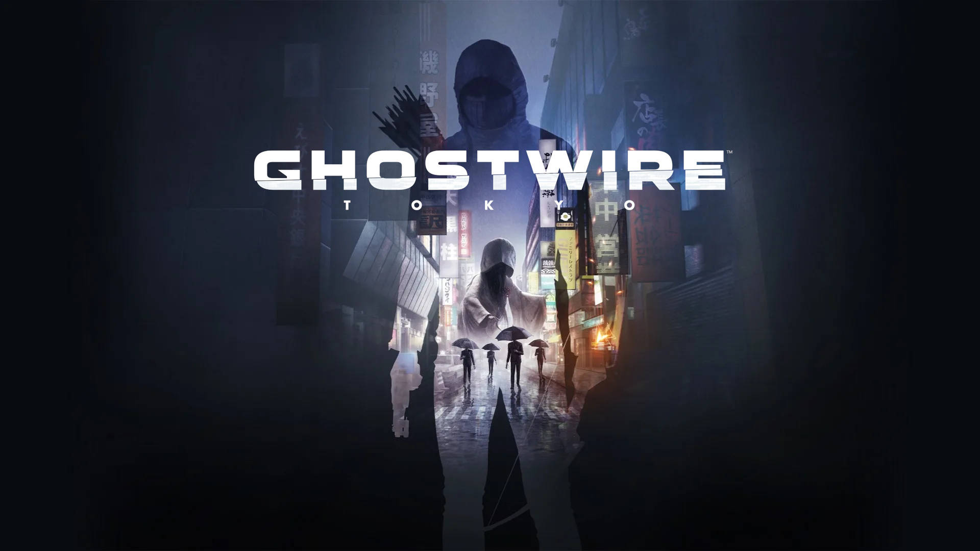 Ghostwire Tokyo Game Cover Background