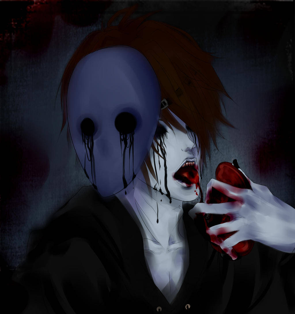 Ghoulish Eyeless Jack Digital Art Background