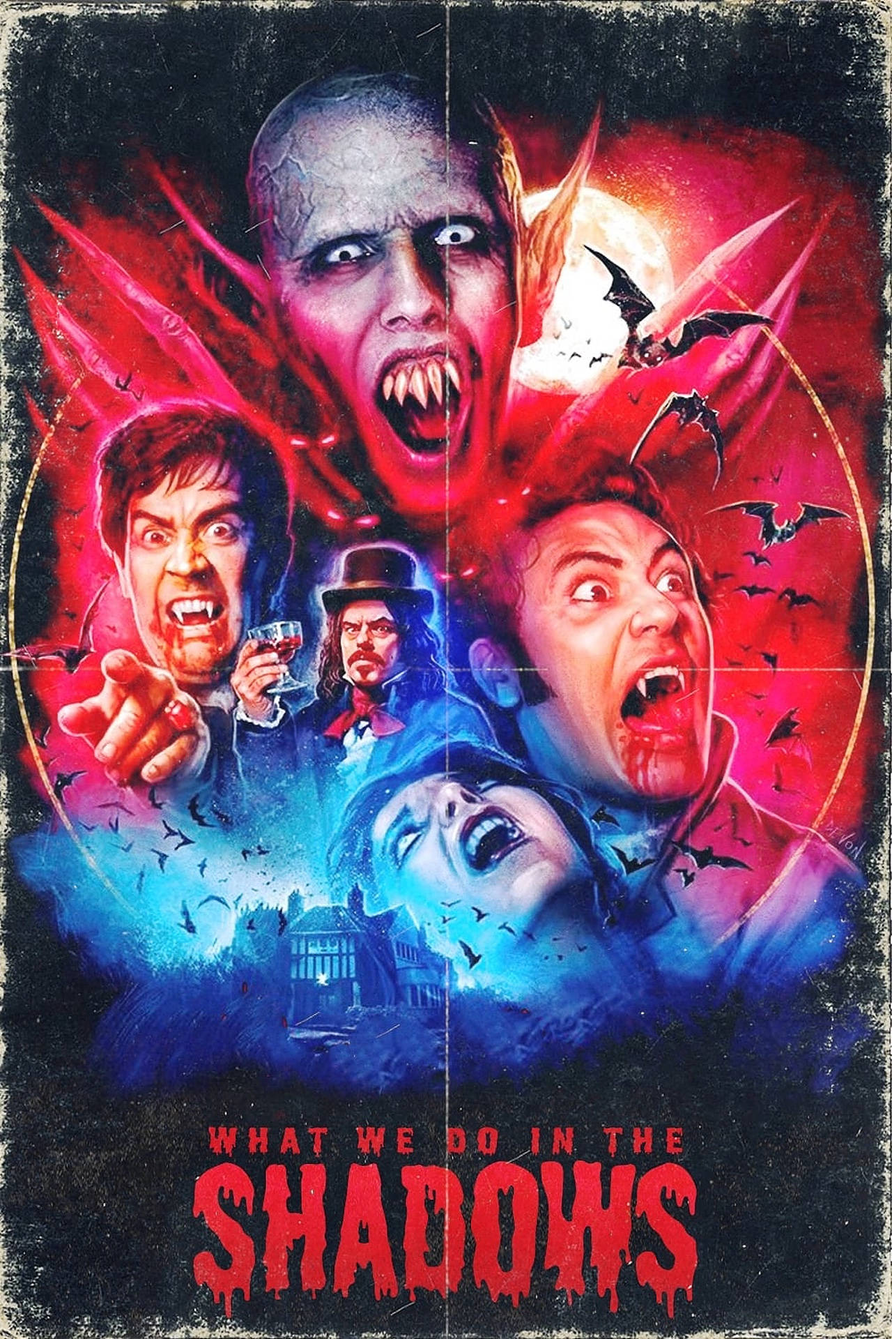 Ghoulish What We Do In The Shadows Poster