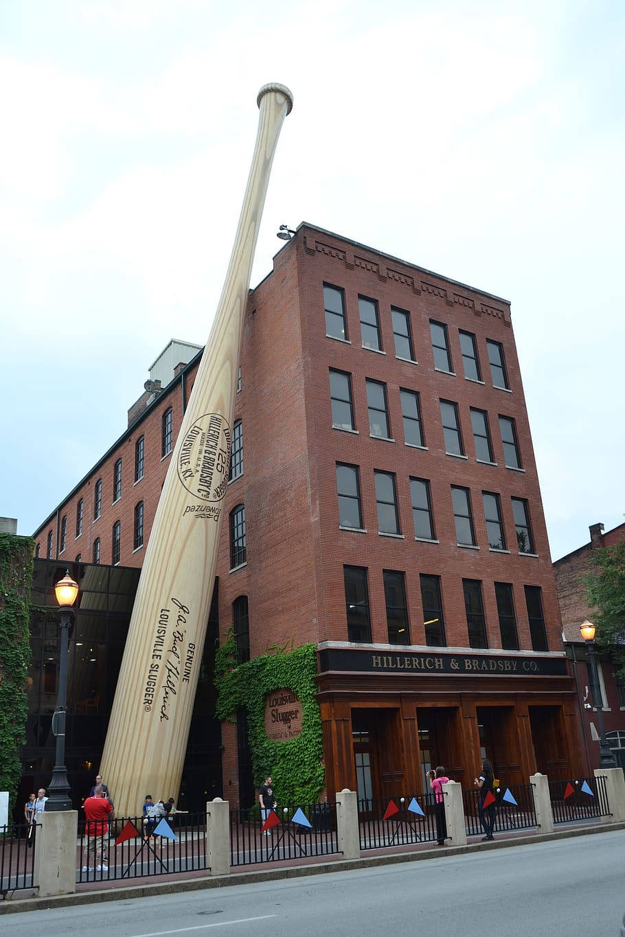 Giant Baseball Bat In Louisville, Kentucky Background